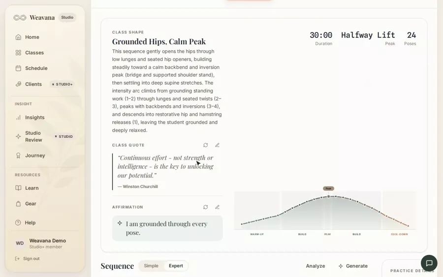 Intensity arcs, explained — demo
