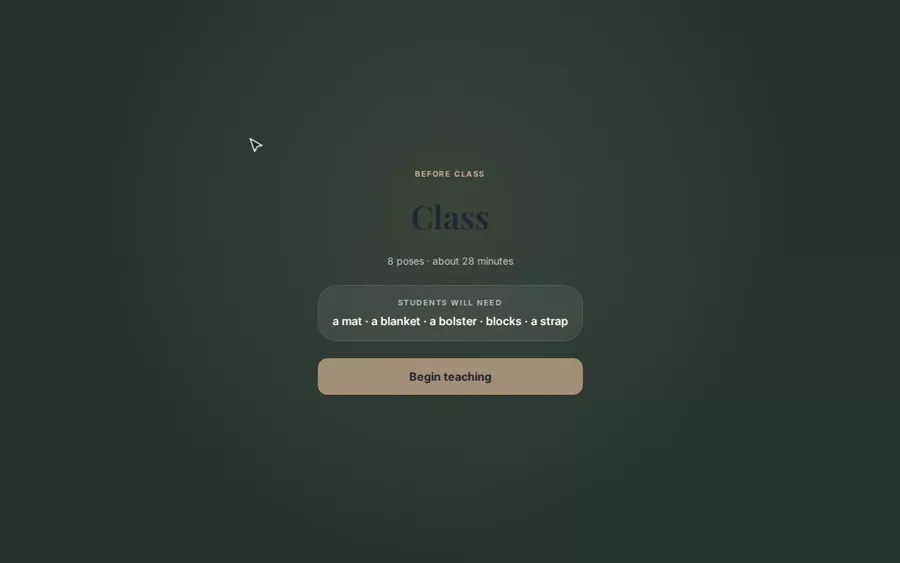 Teach a class with Teach mode — demo